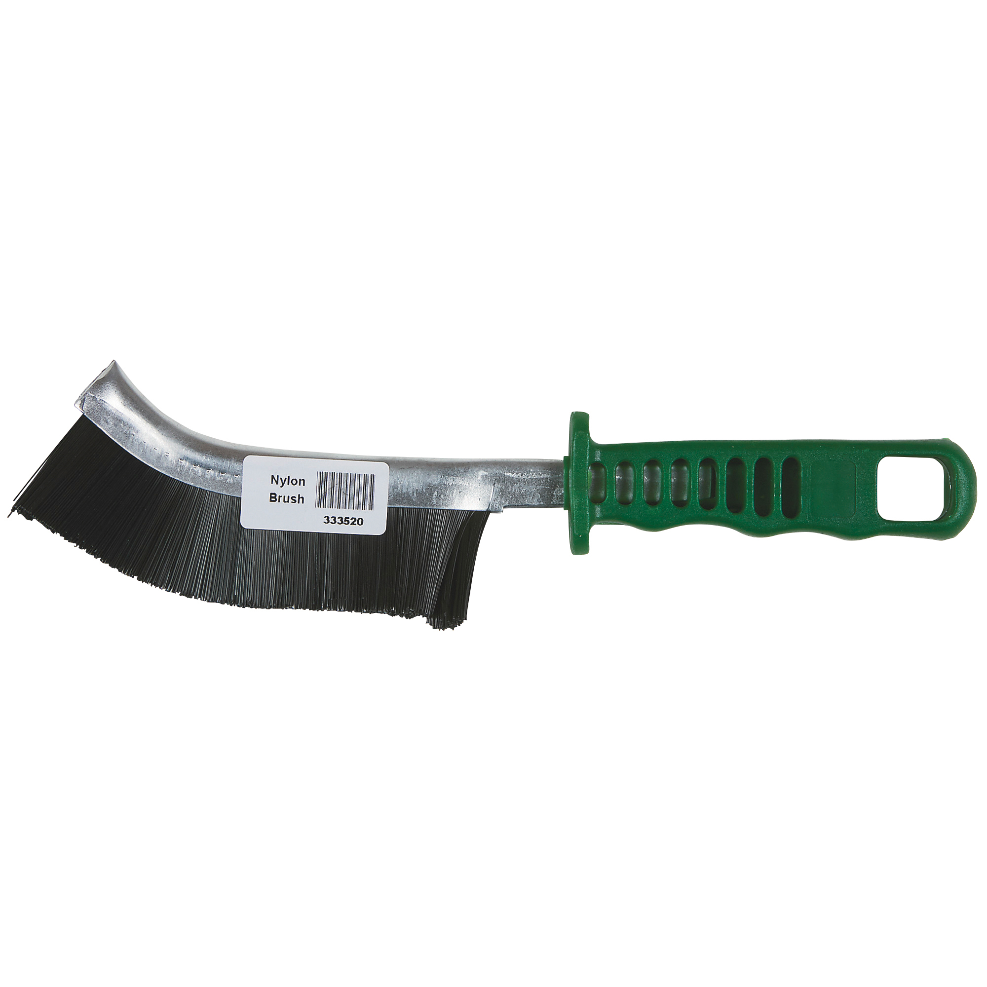 Klutch Nylon Scratch Brush, 10in.L
